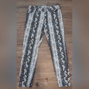 Tinseltown Snake Print Pants
